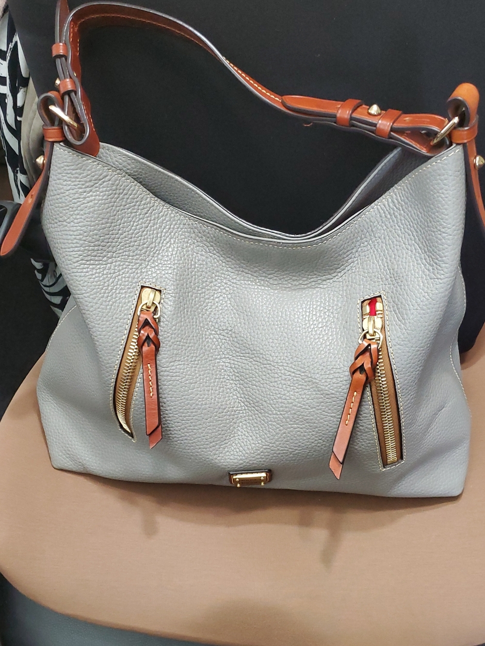 Dooney Pebble Cooper Hobo